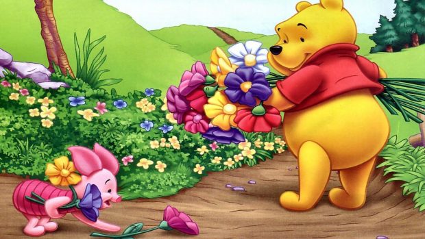 Winnie The Pooh HD Wallpaper Computer.