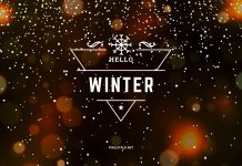 Winter Lights Wallpaper HD.