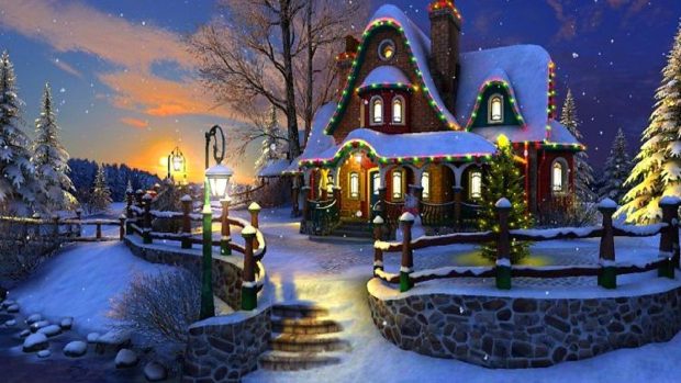 Winter Lights Wallpapers Desktop