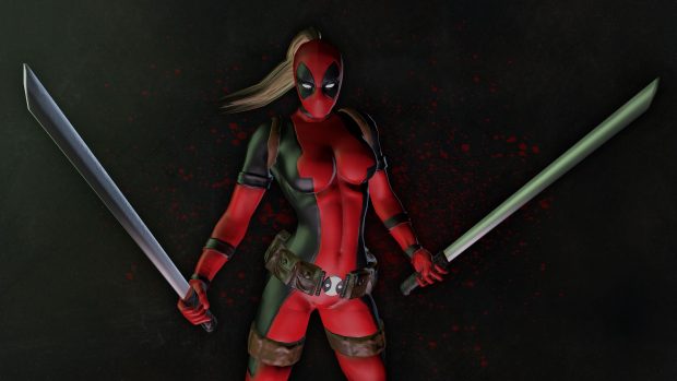 Woman Deadpool Wallpaper HD.