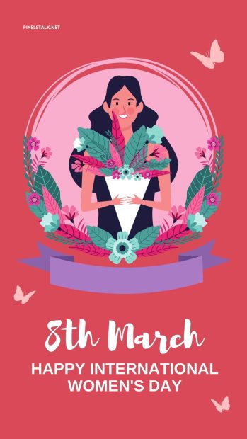 Womens Day Iphone Wallpaper.