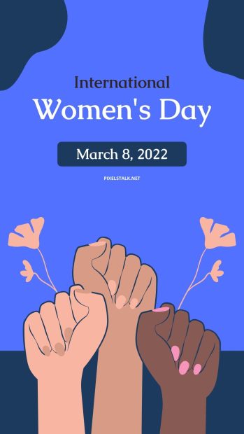 Womens Day Iphone Wallpaper Image.