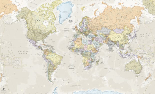 World Map Wallpaper HD.