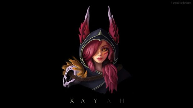 Xayah LOL Wallpaper HD.