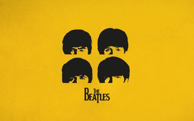 Yellow Aesthetic Wallpaper HD The Beatles.