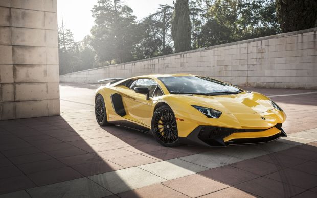 Yellow Lamborghini Wallpaper HD.