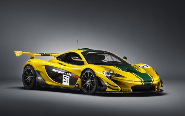 Yellow Mclaren Wallpaper HD.