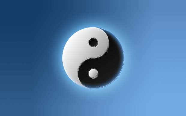 Yin Yang Wallpaper HD Free download.