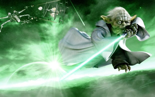 Yoda Wide Screen Wallpaper.