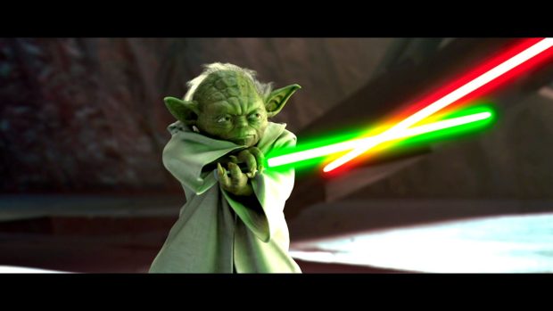 Yoda Wide Screen Wallpaper HD.