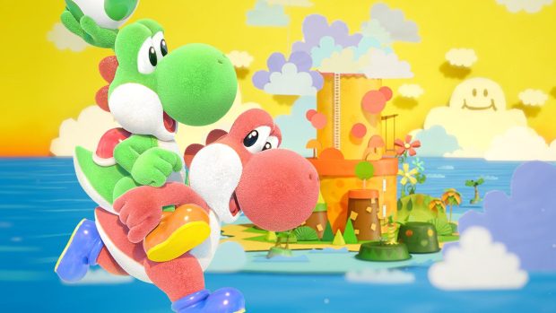 Yoshi Wide Screen Wallpaper HD.