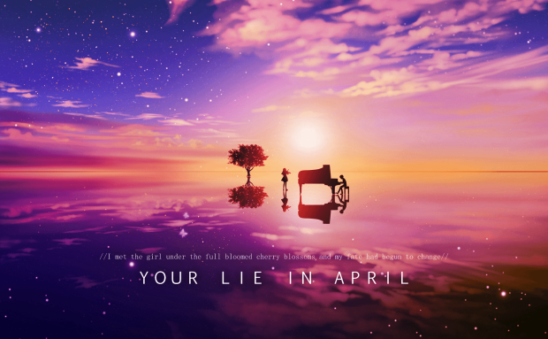 Your Lie In April Wide Screen Wallpaper HD.