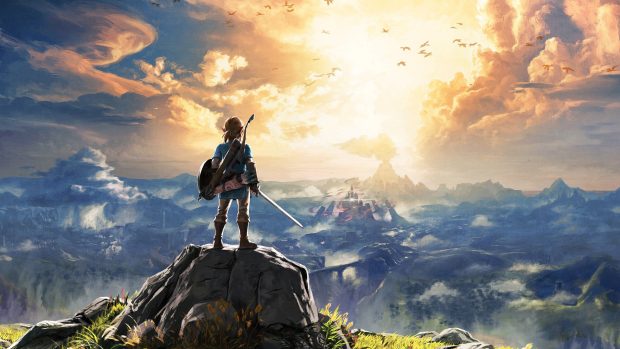 Zelda Sunset Nintendo Wallpaper HD.