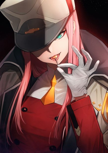 Zero Two Wallpaper Aesthetic for Android.