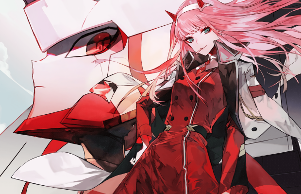 Zero Two Wallpaper Free Download.