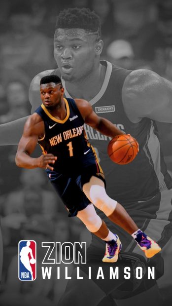 Zion Williamson Wallpaper for Mobile.