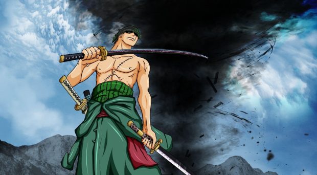 Zoro Wide Screen Wallpaper HD.