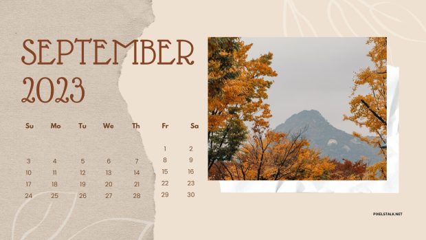 1920x1080 September 2023 Calendar Wallpaper HD.