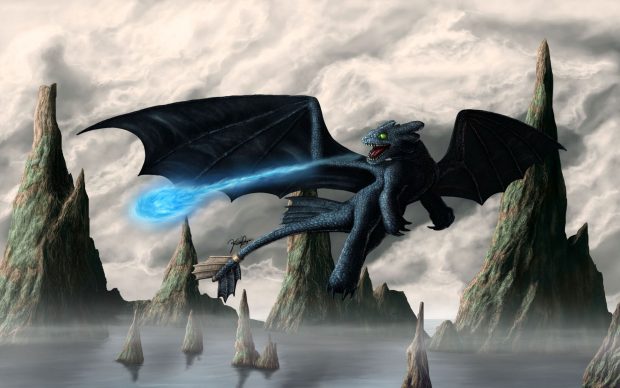 2560x1600 Toothless Wallpaper HD.