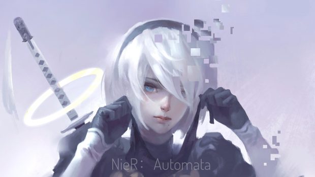 3840x2160 Nier Automata Background HD.