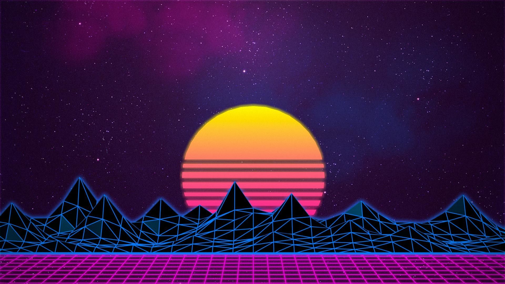 80s Retro Backgrounds HD Free Download 