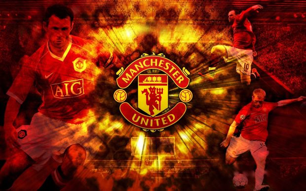 Abstract Manchester United Wallpaper HD.