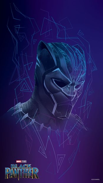 Aesthetic Black Panther Wallpaper HD.
