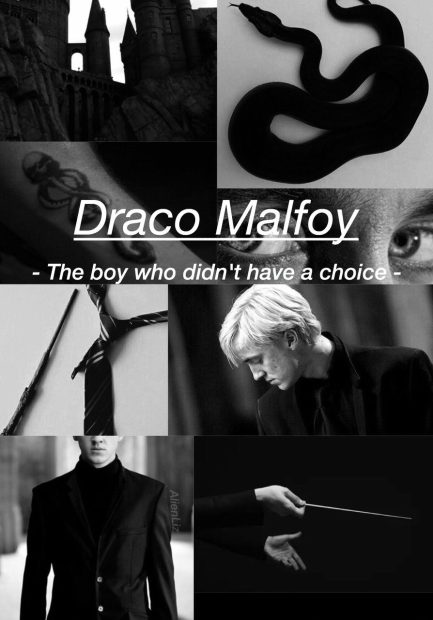 Aesthetic Draco Malfoy Wallpaper HD.
