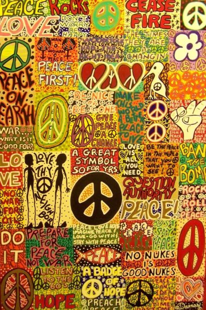 Aesthetic Peace Wallpaper HD.