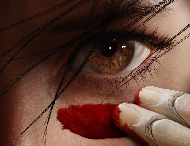 Alita Eye Wallpaper HD.