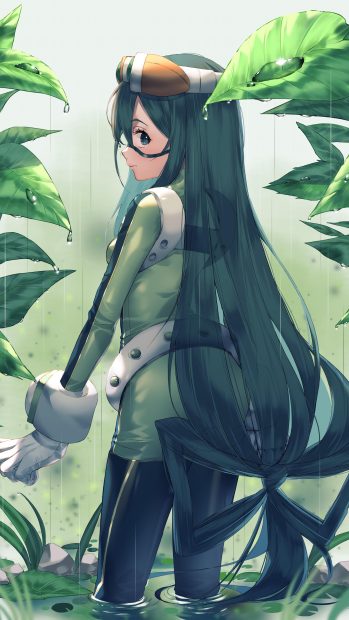 Anime Girl Tsuyu Asui Wallpaper HD.