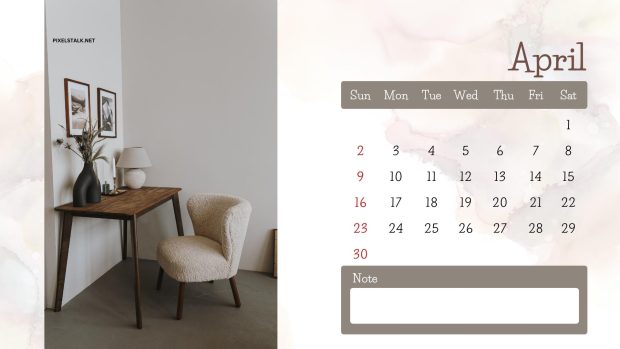 April 2023 Calendar Backgrounds HD Free download.