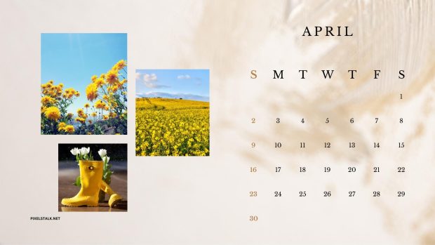 April 2023 Calendar Backgrounds High Resolution.