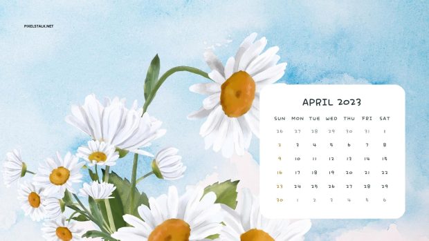 April 2023 Calendar Desktop Backgrounds.