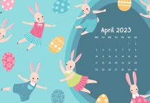 April 2023 Calendar Wallpaper Desktop.