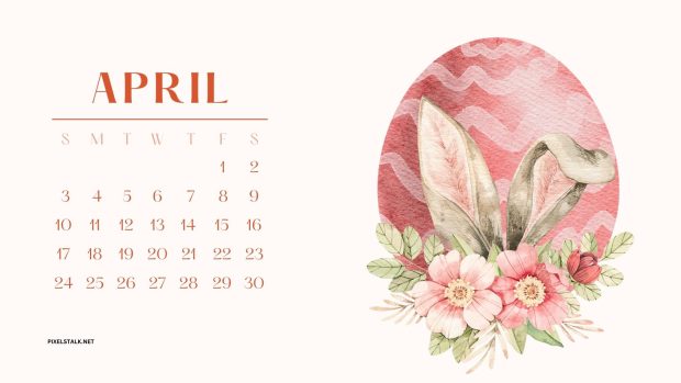 April 2023 Calendar Wallpaper HD.