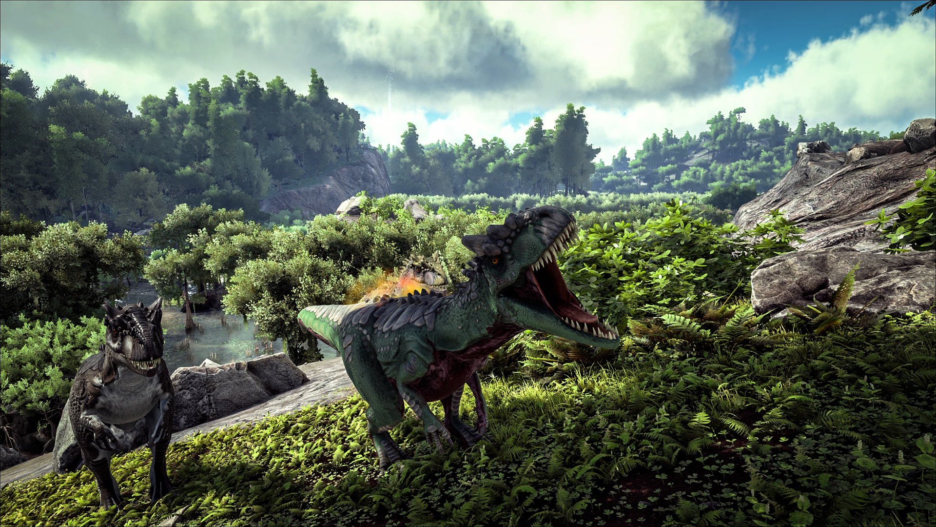 Download wallpaper 2560x1440 pandora nature ark survival evolved game  dual wide 169 2560x1440 hd background 4692