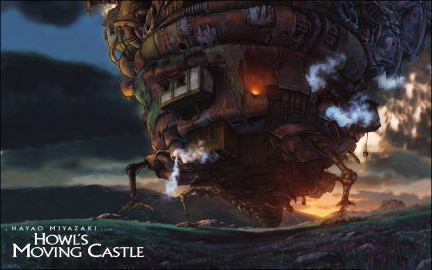 Art Howl s Moving Castle Desktop Wallpaper HD.
