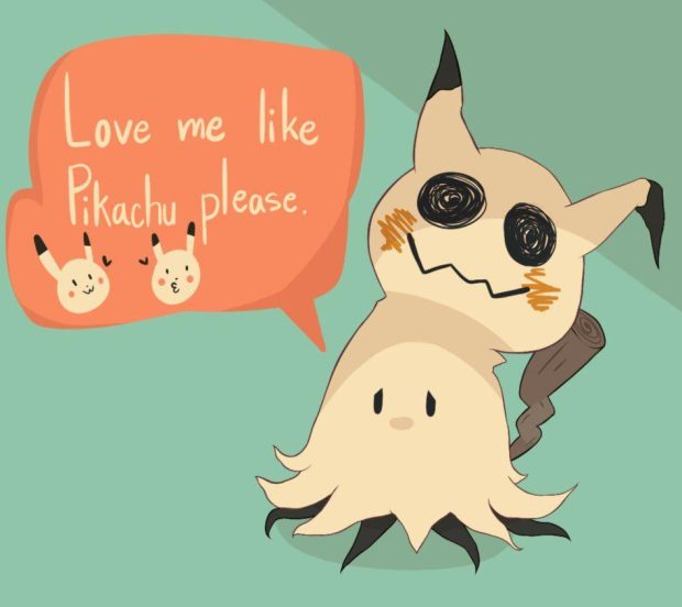 Art Mimikyu Wallpaper HD.