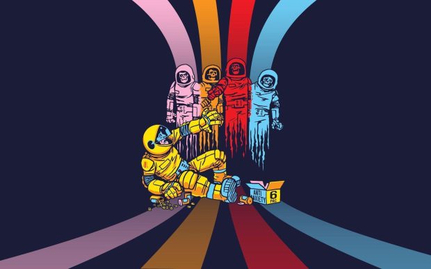 Art Pacman Wallpaper HD.