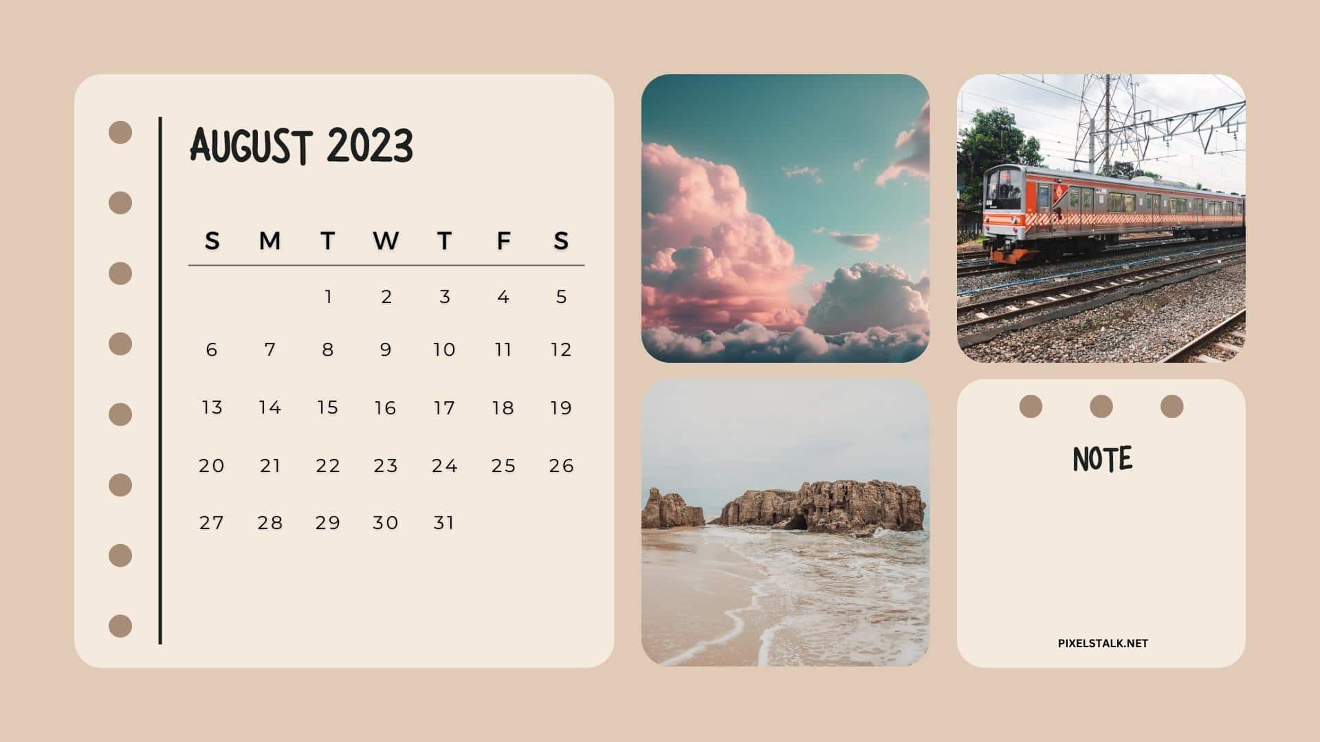August 2023 Calendar Desktop Wallpapers PixelsTalk Net