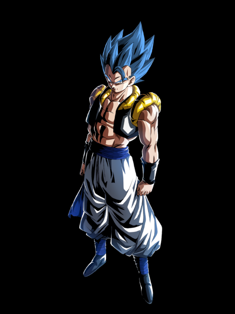 Awesome Gogeta Blue Background.