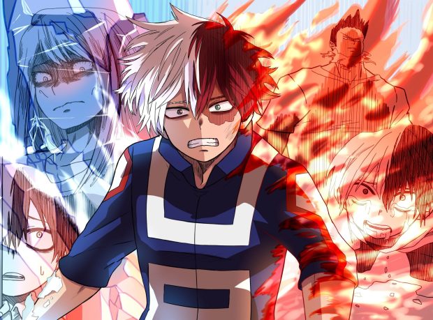 Awesome Shoto Todoroki Wallpaper HD.