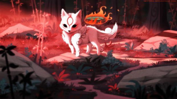 Baby Okami Wallpaper HD.