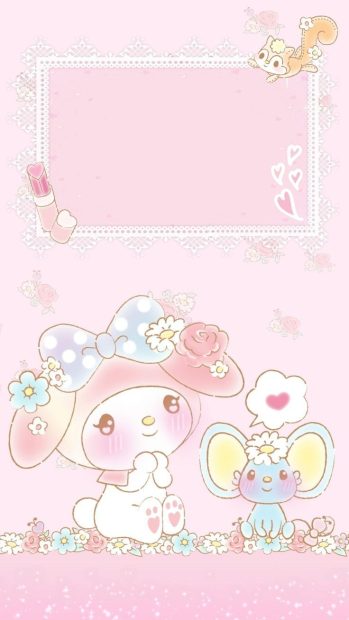 Beautiful My Melody Wallpaper HD.