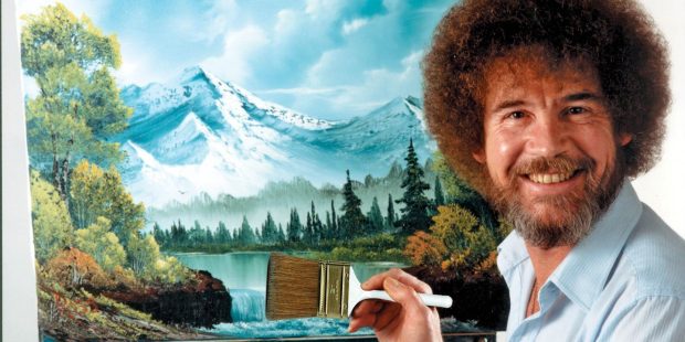 Bob Ross Wallpaper HD Free download.