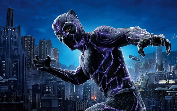 Cool Black Panther Background.