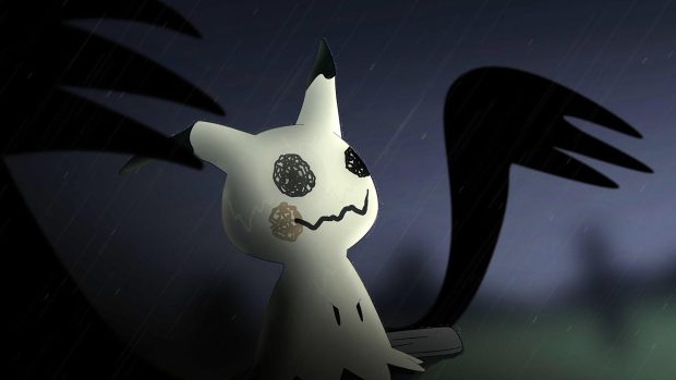 Cool Mimikyu Background.