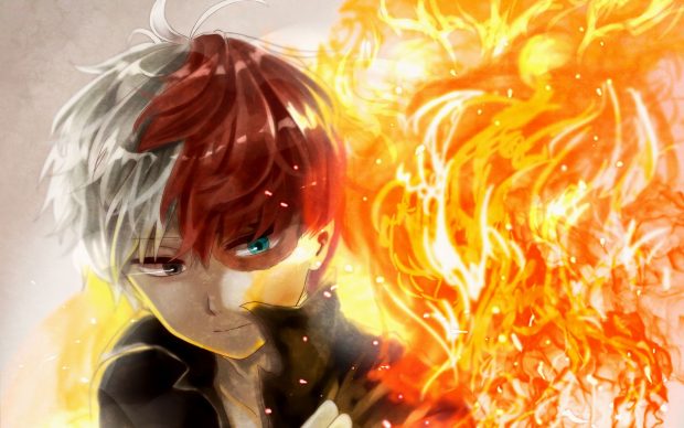 Cool Shoto Todoroki Background.