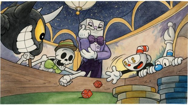 Cuphead Background High Quality.